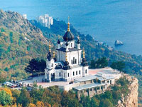 Рождество в Крыму Форосский храм